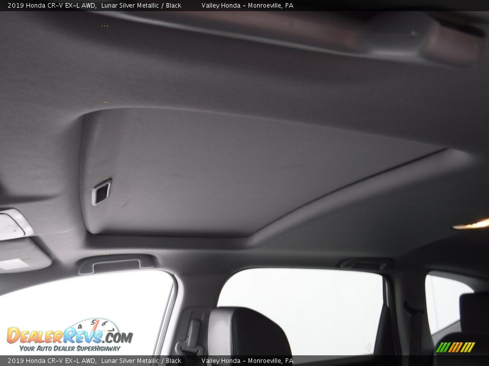 2019 Honda CR-V EX-L AWD Lunar Silver Metallic / Black Photo #11