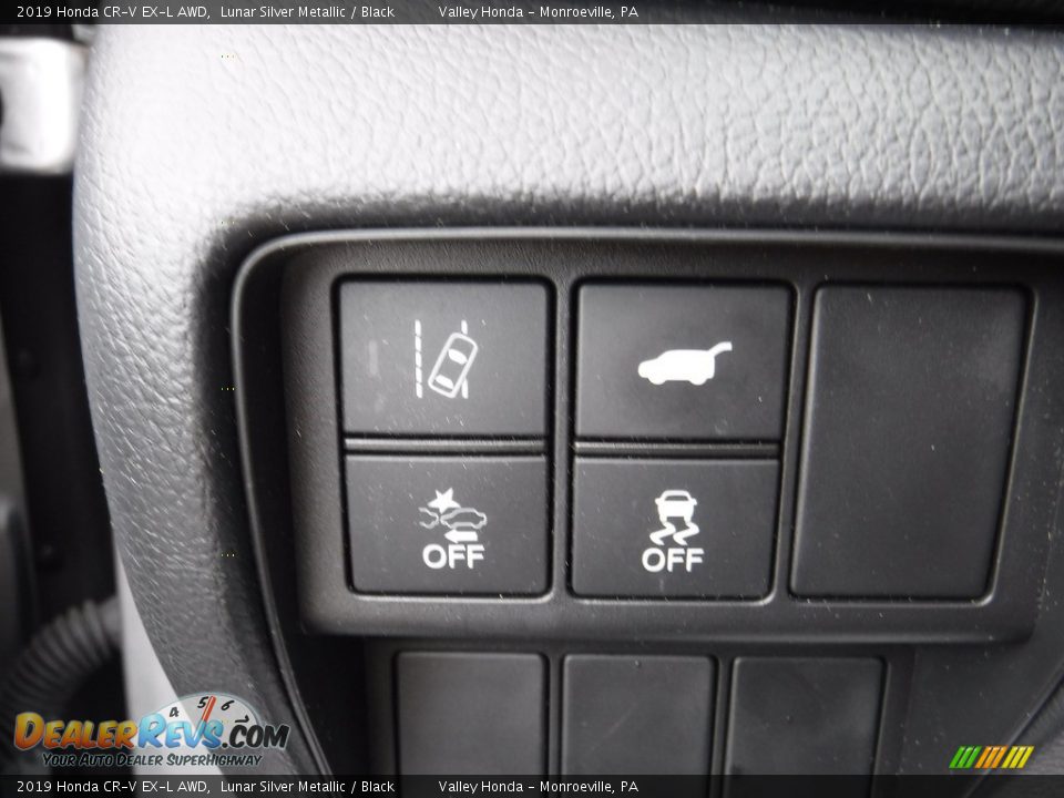 2019 Honda CR-V EX-L AWD Lunar Silver Metallic / Black Photo #13