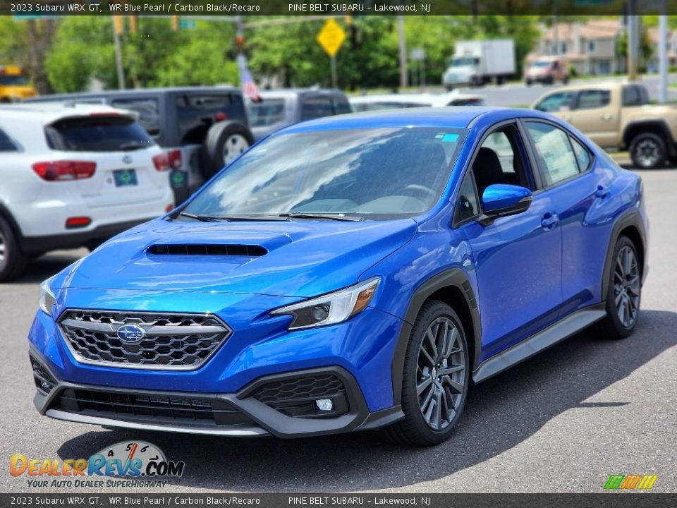 2023 Subaru WRX GT WR Blue Pearl / Carbon Black/Recaro Photo #1