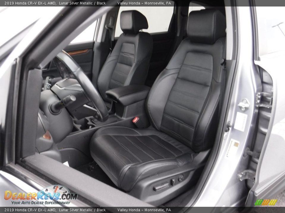 2019 Honda CR-V EX-L AWD Lunar Silver Metallic / Black Photo #15