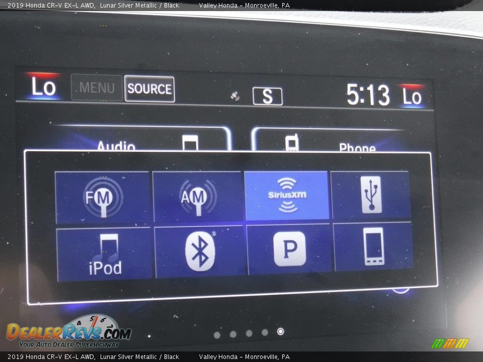 2019 Honda CR-V EX-L AWD Lunar Silver Metallic / Black Photo #18
