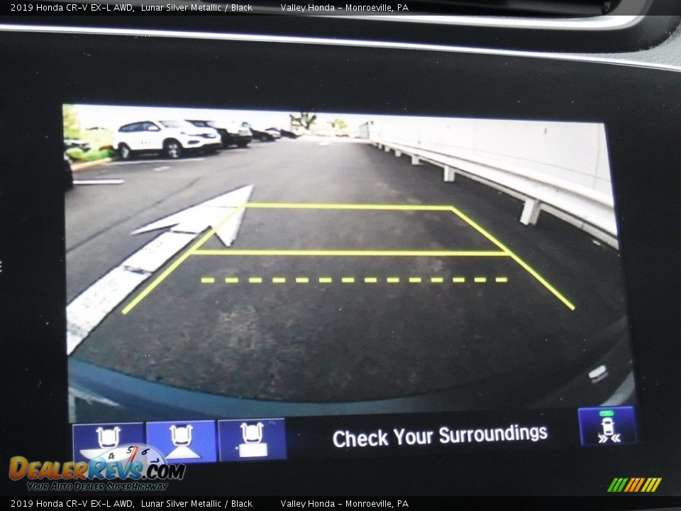 2019 Honda CR-V EX-L AWD Lunar Silver Metallic / Black Photo #19