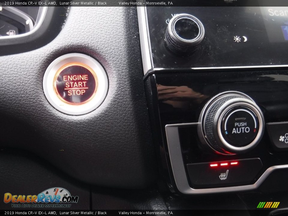 2019 Honda CR-V EX-L AWD Lunar Silver Metallic / Black Photo #21
