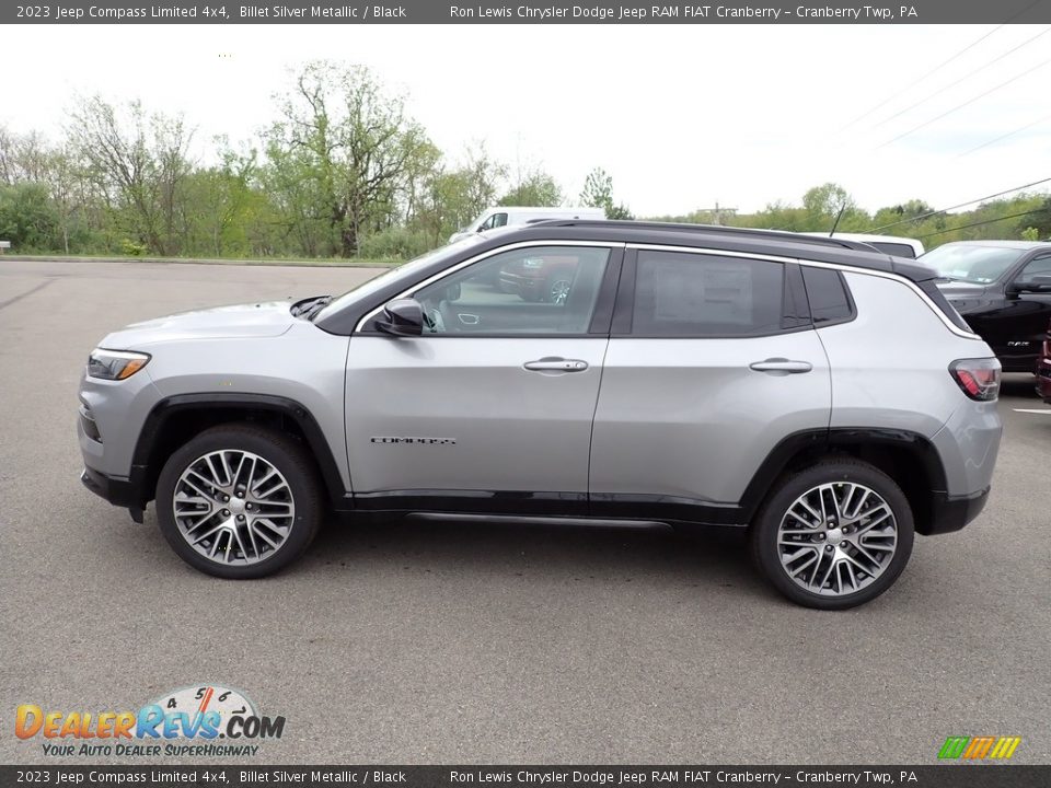 2023 Jeep Compass Limited 4x4 Billet Silver Metallic / Black Photo #2