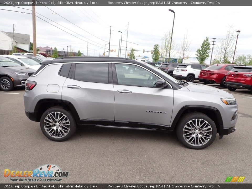 Billet Silver Metallic 2023 Jeep Compass Limited 4x4 Photo #6