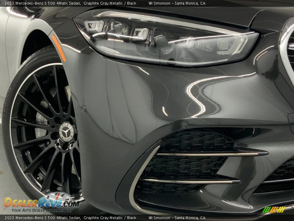 2023 Mercedes-Benz S 500 4Matic Sedan Graphite Gray Metallic / Black Photo #3
