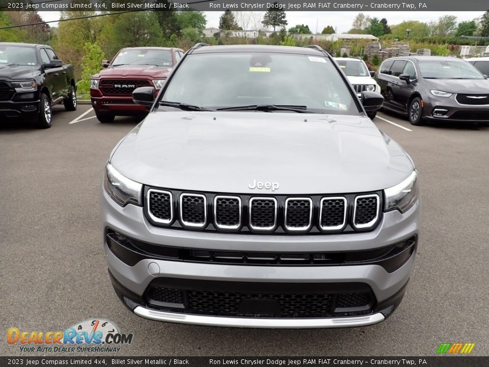 2023 Jeep Compass Limited 4x4 Billet Silver Metallic / Black Photo #8