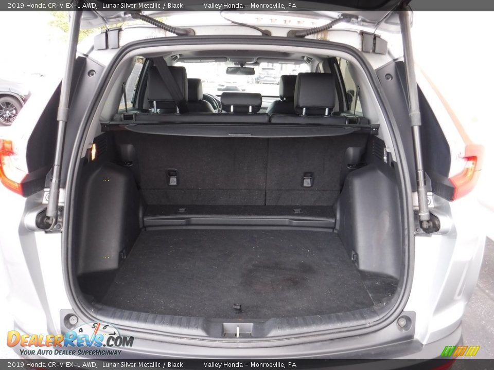 2019 Honda CR-V EX-L AWD Lunar Silver Metallic / Black Photo #28