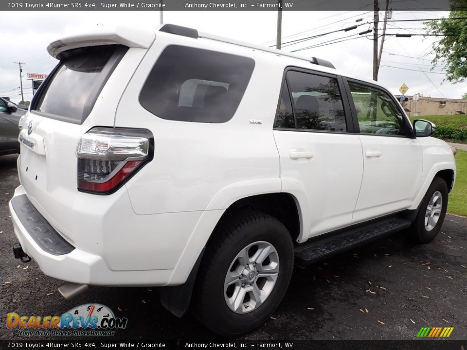 2019 Toyota 4Runner SR5 4x4 Super White / Graphite Photo #2