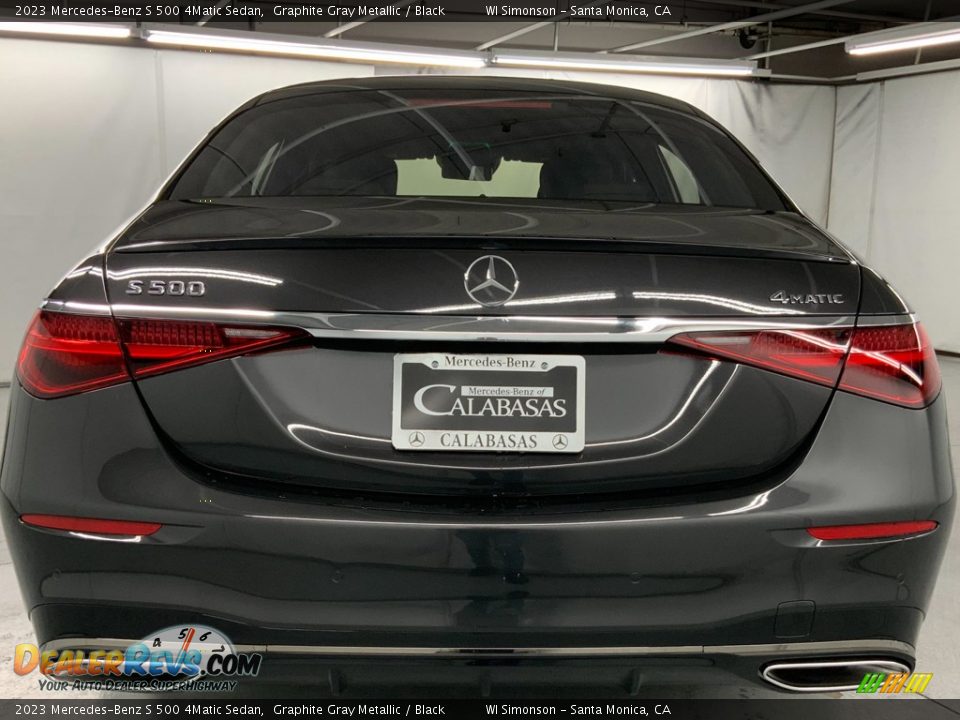 2023 Mercedes-Benz S 500 4Matic Sedan Graphite Gray Metallic / Black Photo #5