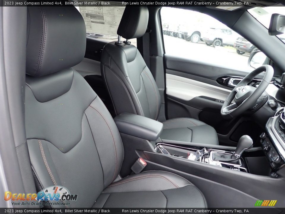 Front Seat of 2023 Jeep Compass Limited 4x4 Photo #10