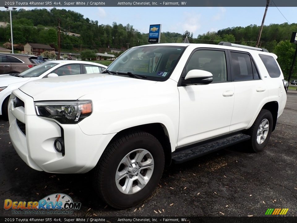 2019 Toyota 4Runner SR5 4x4 Super White / Graphite Photo #4