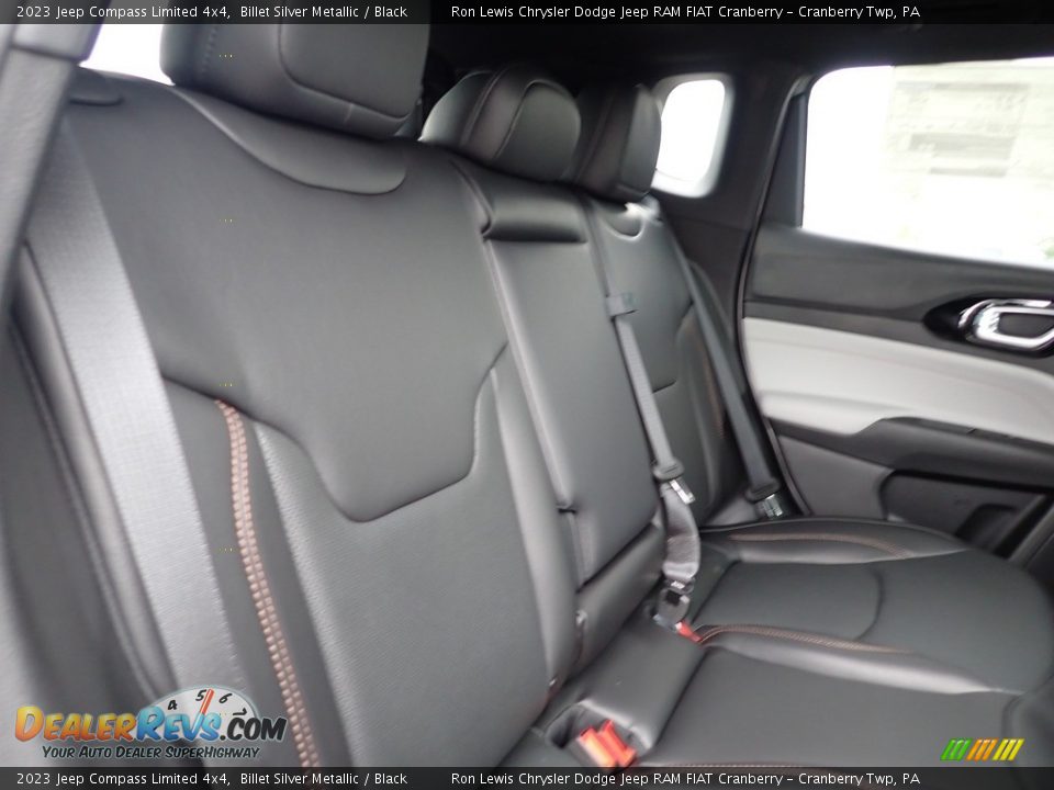 Rear Seat of 2023 Jeep Compass Limited 4x4 Photo #11