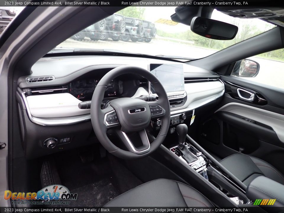 2023 Jeep Compass Limited 4x4 Billet Silver Metallic / Black Photo #12