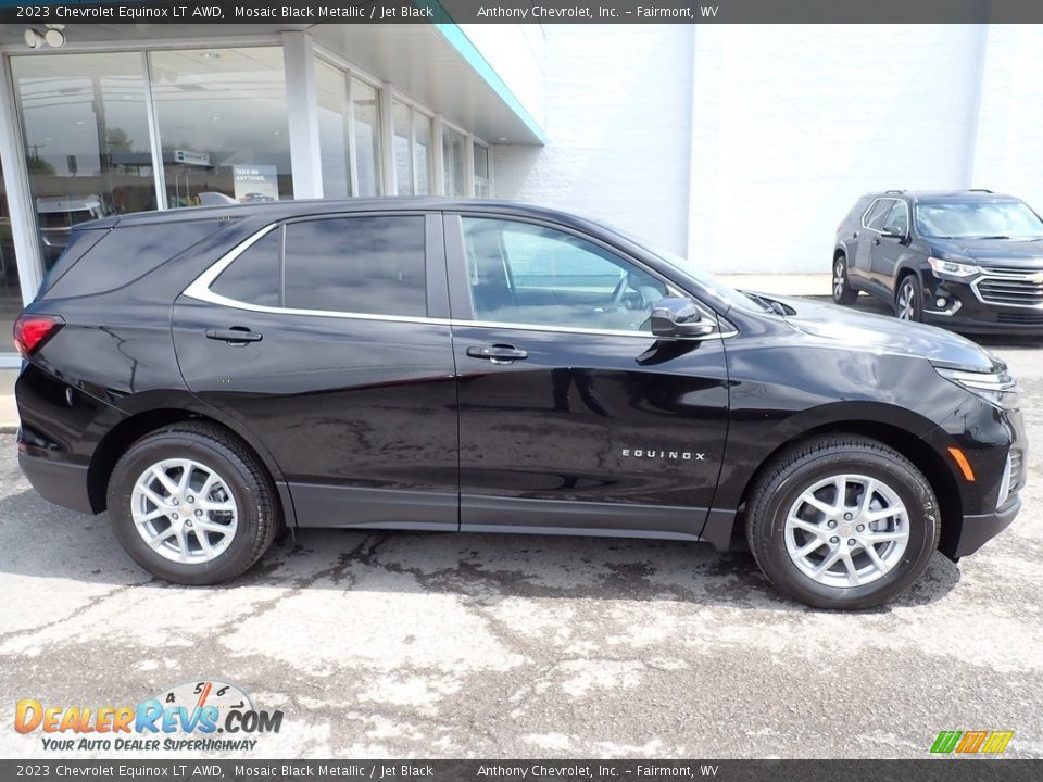 2023 Chevrolet Equinox LT AWD Mosaic Black Metallic / Jet Black Photo #2