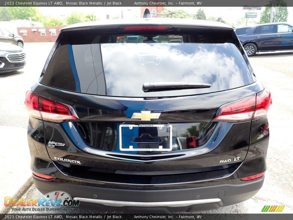 2023 Chevrolet Equinox LT AWD Mosaic Black Metallic / Jet Black Photo #4