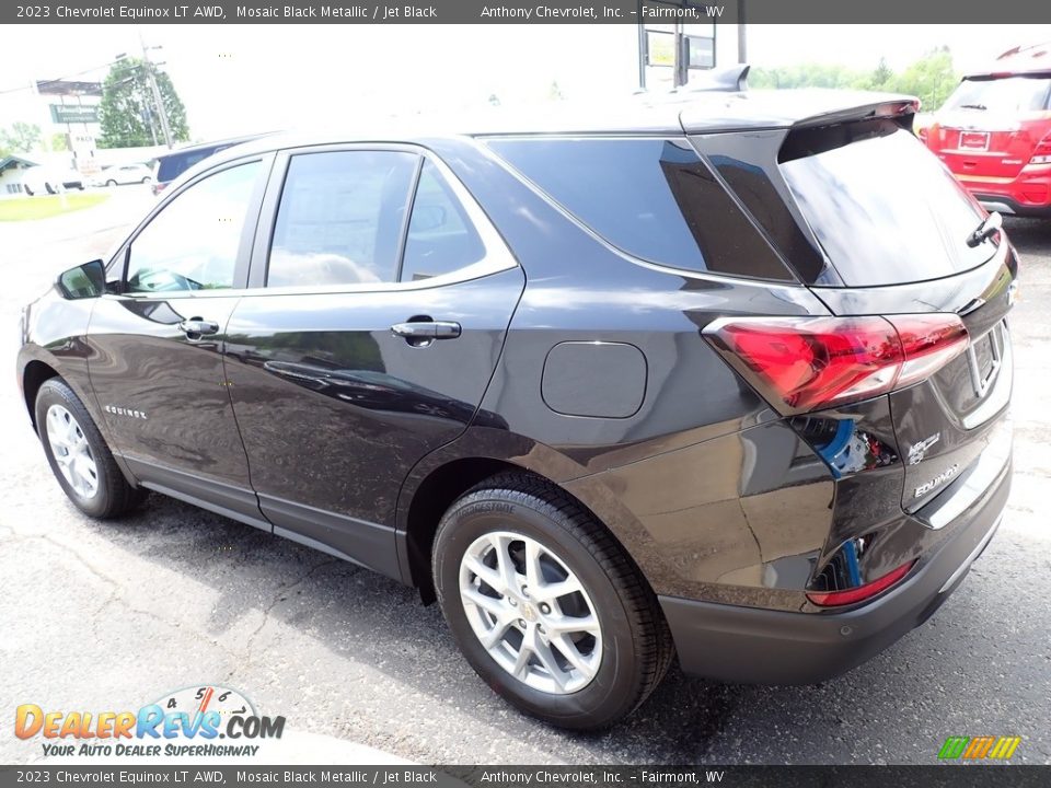 2023 Chevrolet Equinox LT AWD Mosaic Black Metallic / Jet Black Photo #6