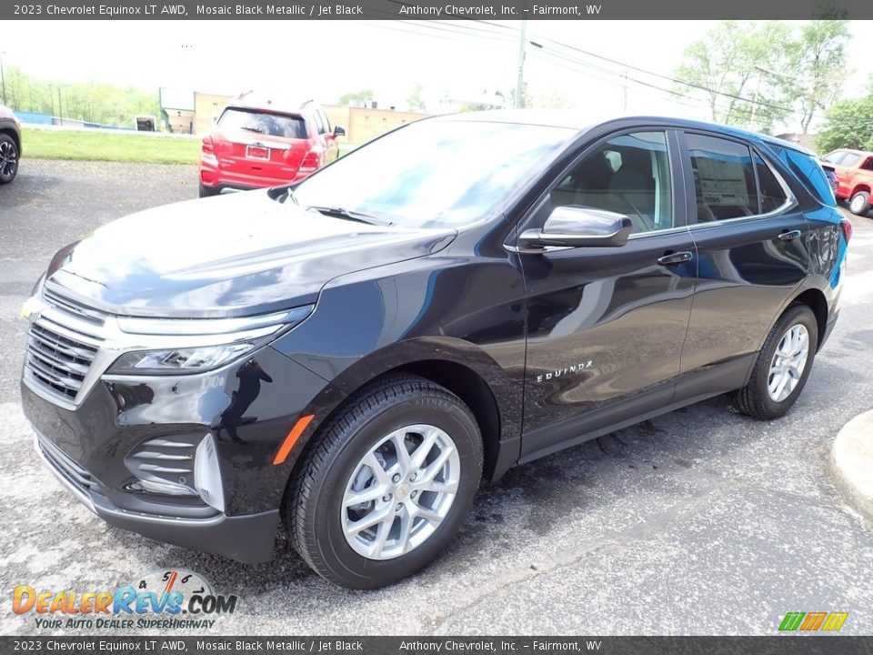 2023 Chevrolet Equinox LT AWD Mosaic Black Metallic / Jet Black Photo #8