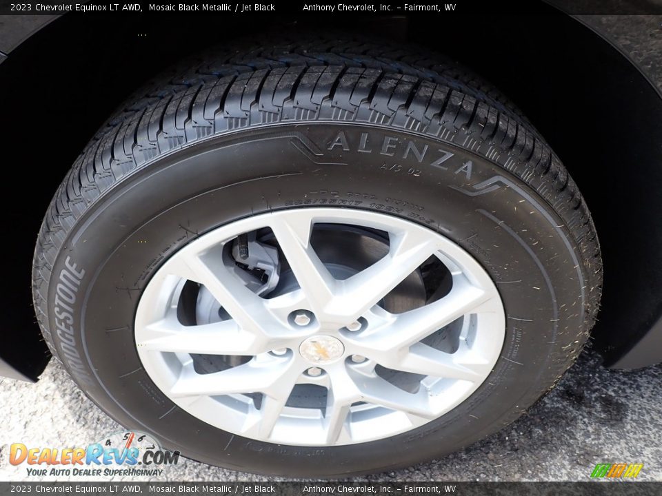 2023 Chevrolet Equinox LT AWD Mosaic Black Metallic / Jet Black Photo #10