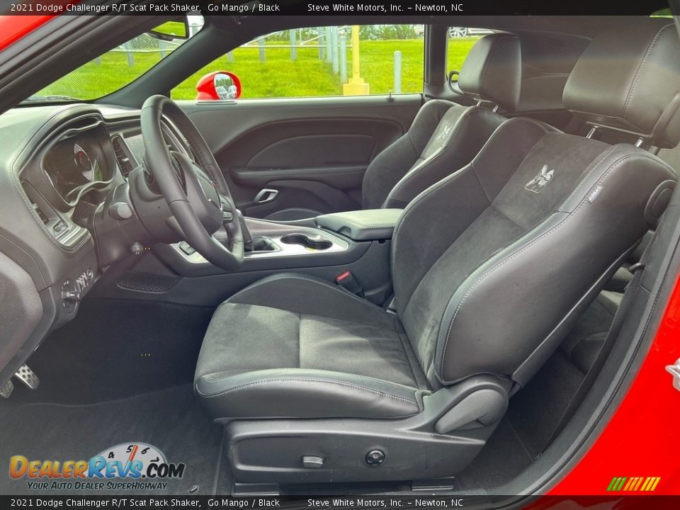 Front Seat of 2021 Dodge Challenger R/T Scat Pack Shaker Photo #10