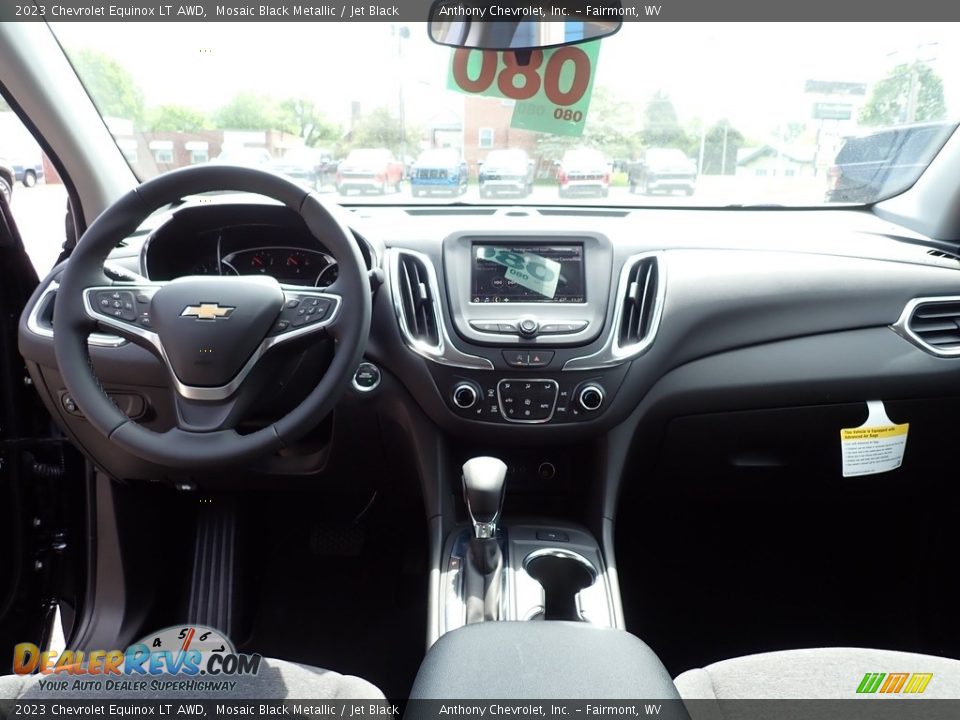 2023 Chevrolet Equinox LT AWD Mosaic Black Metallic / Jet Black Photo #13