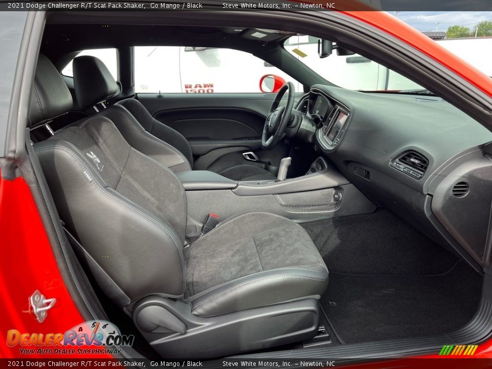 Front Seat of 2021 Dodge Challenger R/T Scat Pack Shaker Photo #15