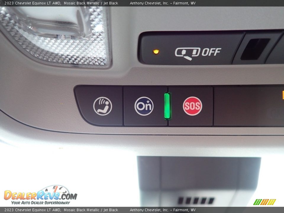 2023 Chevrolet Equinox LT AWD Mosaic Black Metallic / Jet Black Photo #18