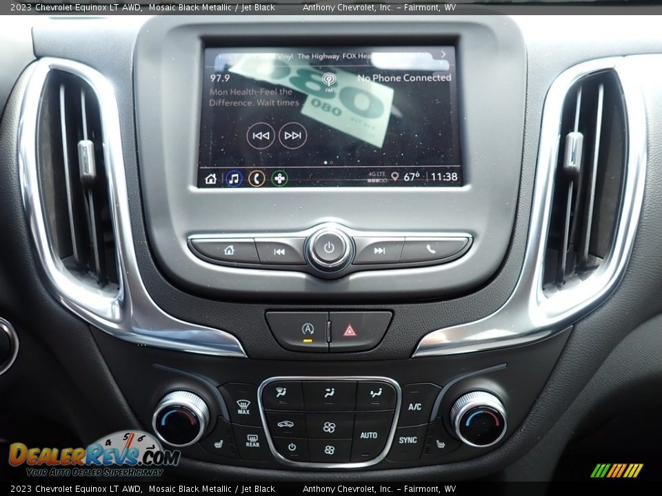 2023 Chevrolet Equinox LT AWD Mosaic Black Metallic / Jet Black Photo #20