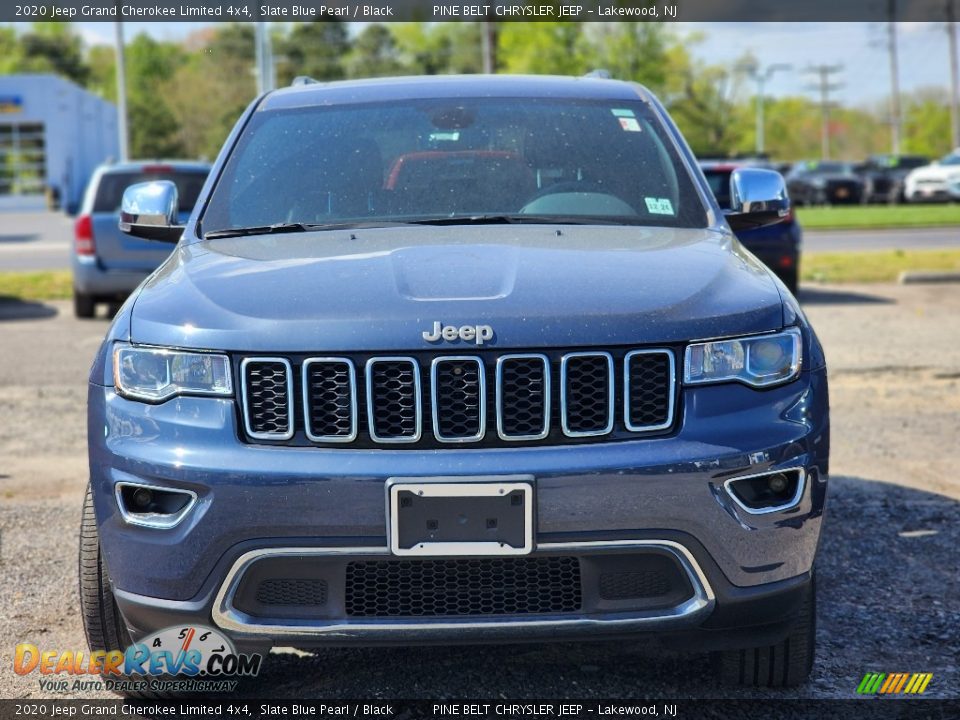 2020 Jeep Grand Cherokee Limited 4x4 Slate Blue Pearl / Black Photo #2