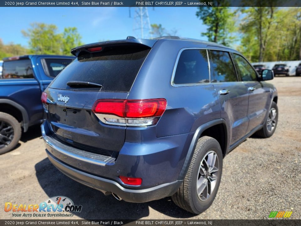 2020 Jeep Grand Cherokee Limited 4x4 Slate Blue Pearl / Black Photo #3