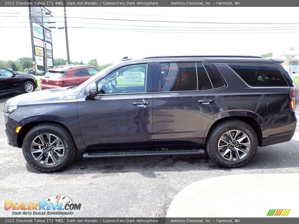 2023 Chevrolet Tahoe Z71 4WD Dark Ash Metallic / Gideon/Very Dark Atmosphere Photo #7