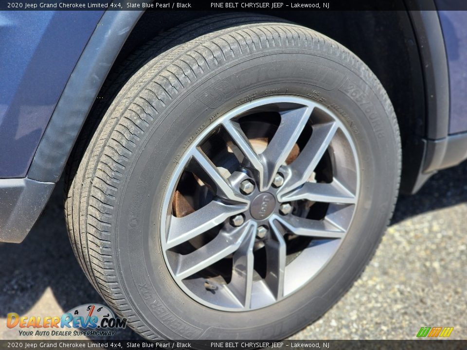 2020 Jeep Grand Cherokee Limited 4x4 Slate Blue Pearl / Black Photo #6