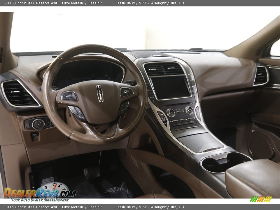 Dashboard of 2016 Lincoln MKX Reserve AWD Photo #7