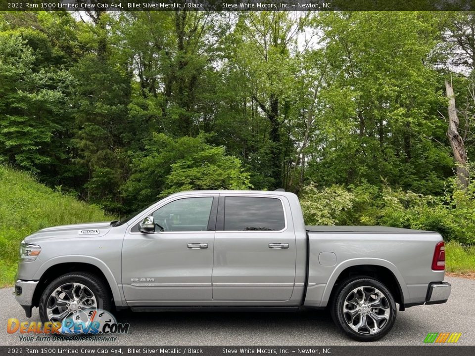 Billet Silver Metallic 2022 Ram 1500 Limited Crew Cab 4x4 Photo #1