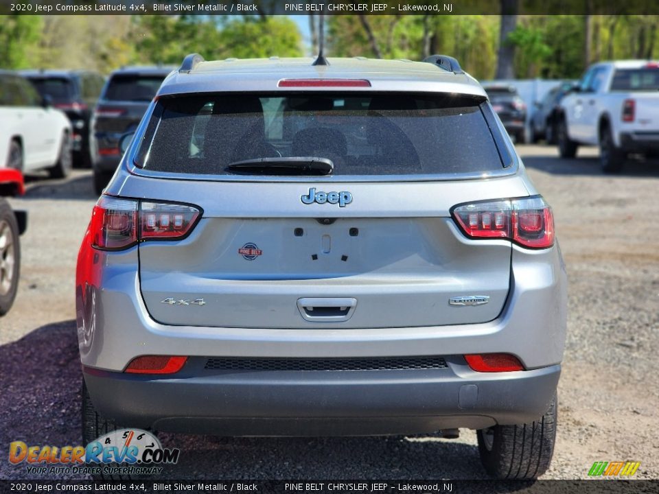 2020 Jeep Compass Latitude 4x4 Billet Silver Metallic / Black Photo #4