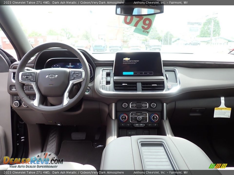 2023 Chevrolet Tahoe Z71 4WD Dark Ash Metallic / Gideon/Very Dark Atmosphere Photo #13