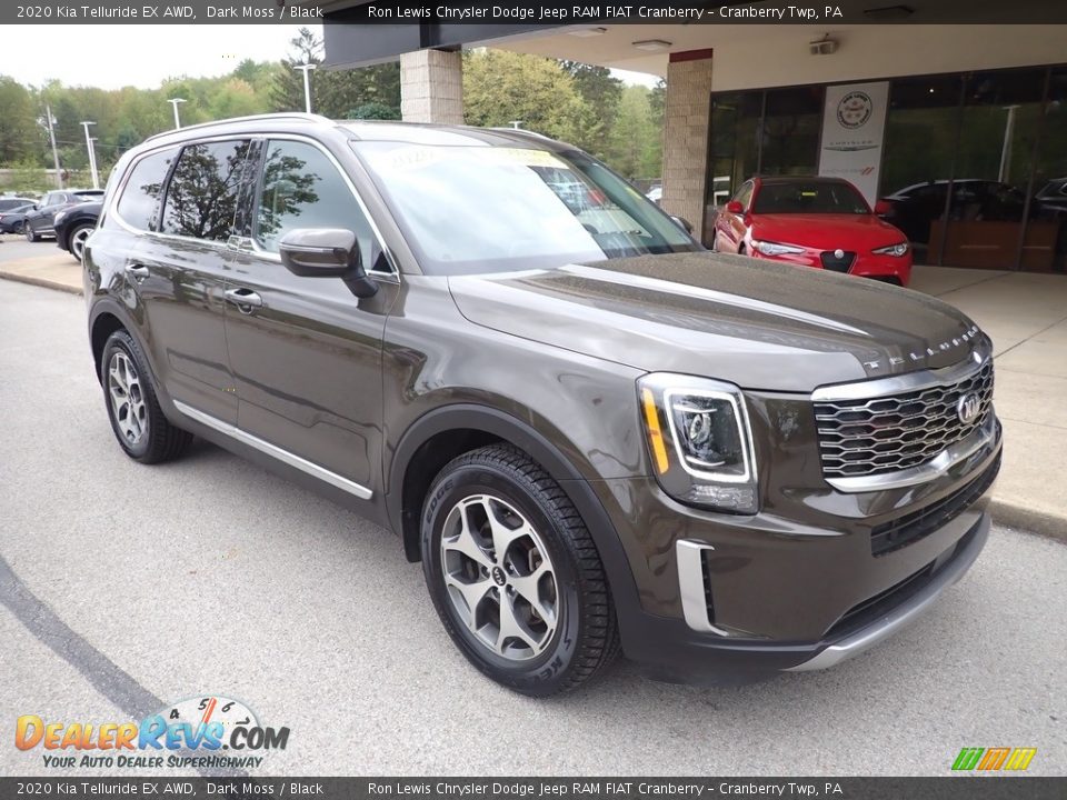 Front 3/4 View of 2020 Kia Telluride EX AWD Photo #2