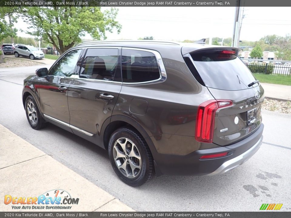 2020 Kia Telluride EX AWD Dark Moss / Black Photo #6