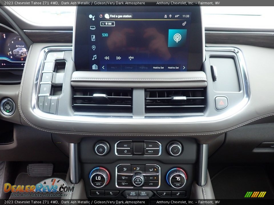 2023 Chevrolet Tahoe Z71 4WD Dark Ash Metallic / Gideon/Very Dark Atmosphere Photo #20