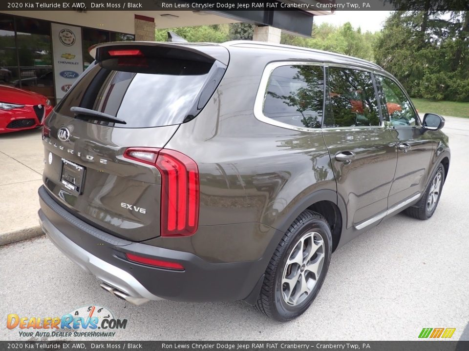 2020 Kia Telluride EX AWD Dark Moss / Black Photo #8