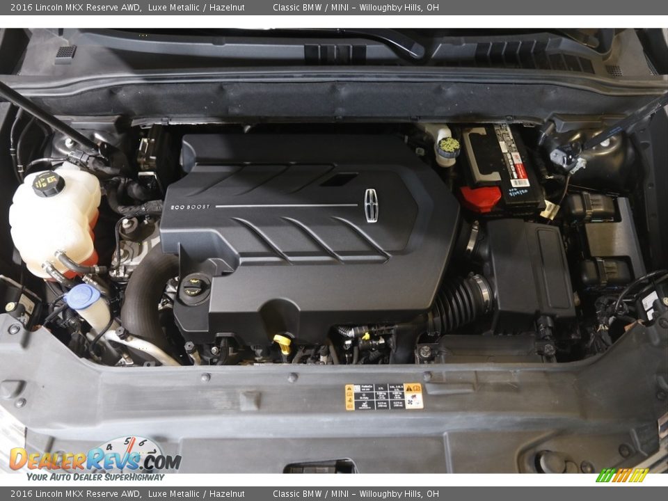 2016 Lincoln MKX Reserve AWD 2.7 Liter Turbocharged DOHC 24-Valve EcoBoost V6 Engine Photo #22