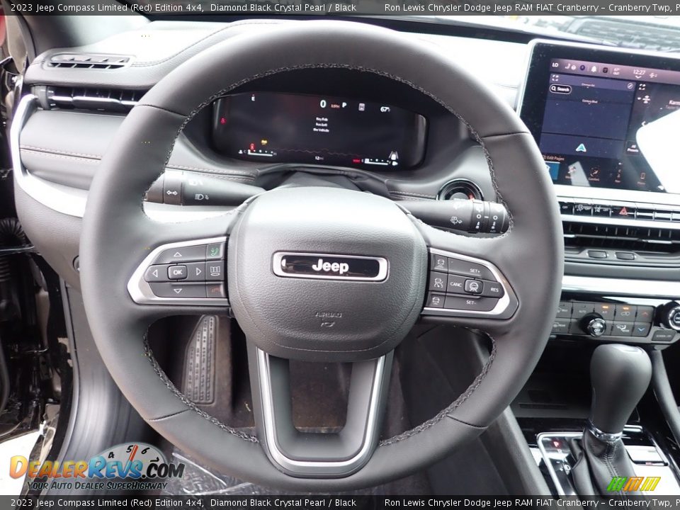 2023 Jeep Compass Limited (Red) Edition 4x4 Steering Wheel Photo #19