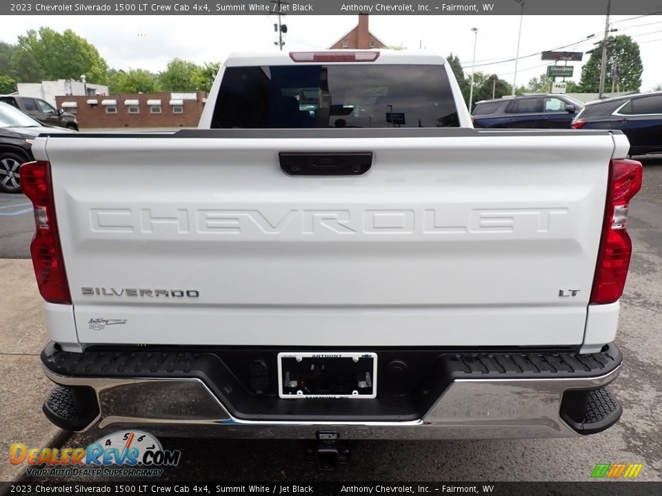 2023 Chevrolet Silverado 1500 LT Crew Cab 4x4 Summit White / Jet Black Photo #4