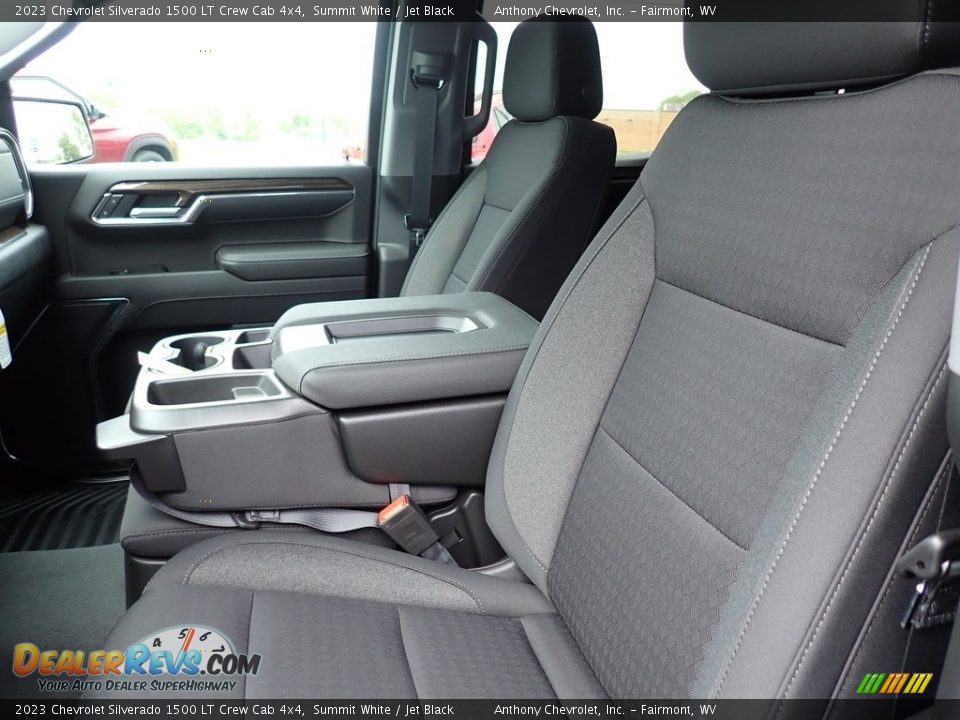 2023 Chevrolet Silverado 1500 LT Crew Cab 4x4 Summit White / Jet Black Photo #11