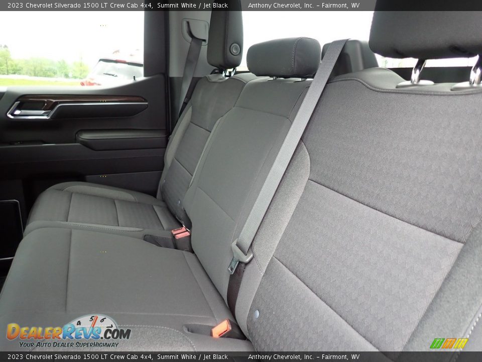 2023 Chevrolet Silverado 1500 LT Crew Cab 4x4 Summit White / Jet Black Photo #12