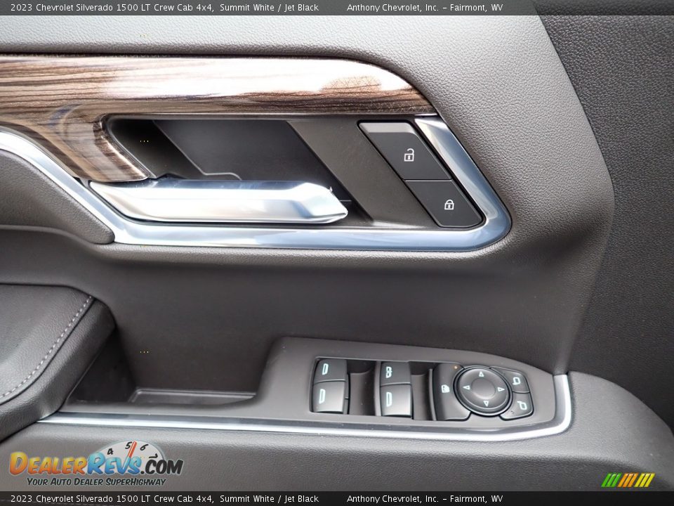 2023 Chevrolet Silverado 1500 LT Crew Cab 4x4 Summit White / Jet Black Photo #14