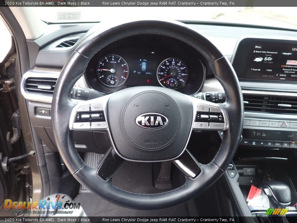 2020 Kia Telluride EX AWD Steering Wheel Photo #19