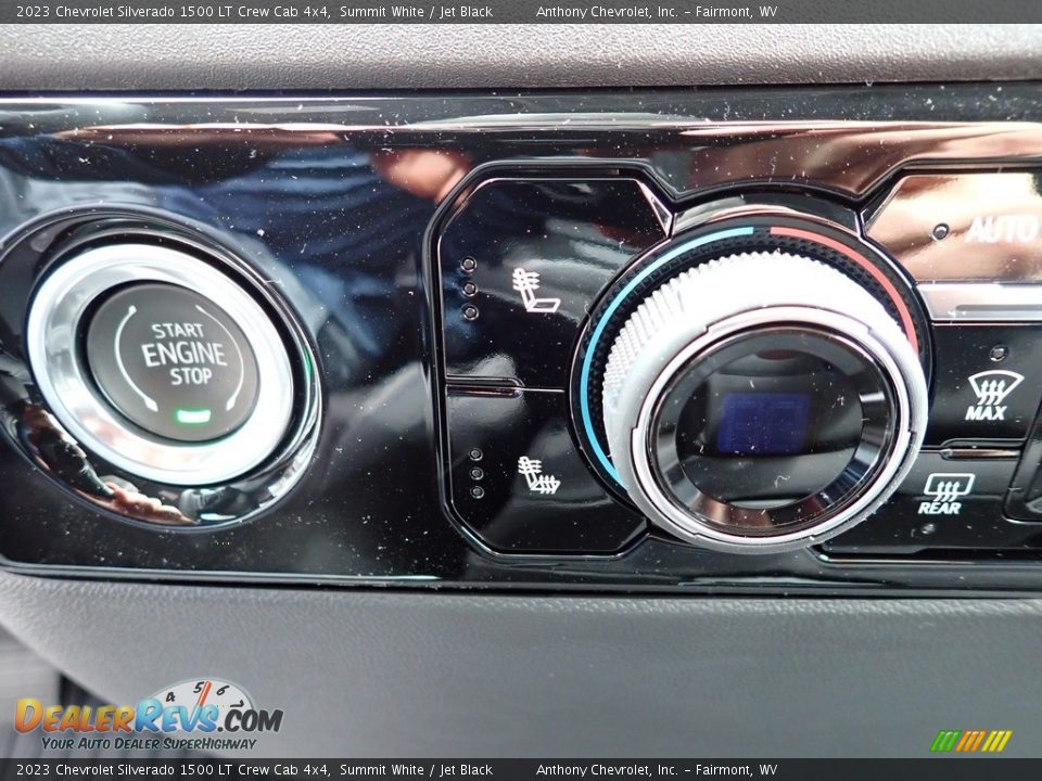 2023 Chevrolet Silverado 1500 LT Crew Cab 4x4 Summit White / Jet Black Photo #17