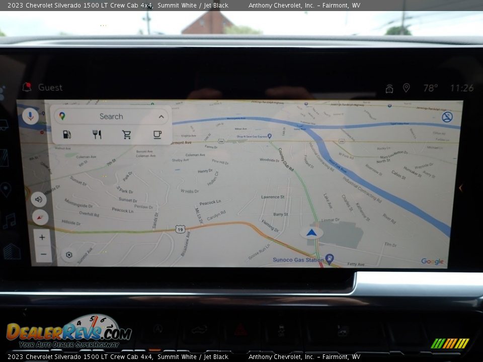 2023 Chevrolet Silverado 1500 LT Crew Cab 4x4 Summit White / Jet Black Photo #18