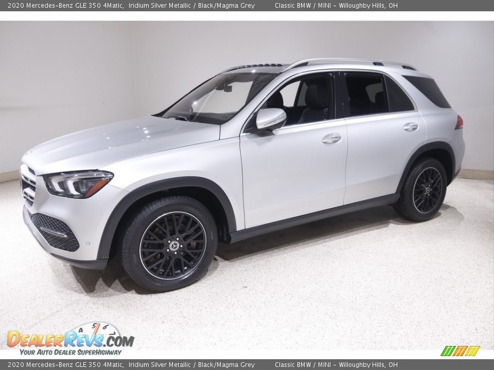 2020 Mercedes-Benz GLE 350 4Matic Iridium Silver Metallic / Black/Magma Grey Photo #3